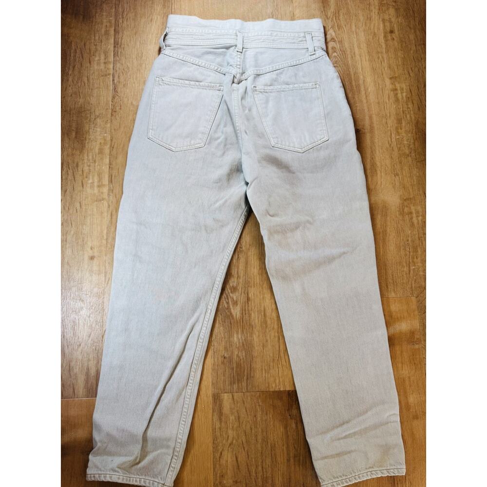 Citizens of Humanity Women's Jeans Beige Size 28 Maeve Pleated Jean High Rise - Picture 2 of 5